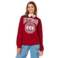 Gryffindor Collared Crewneck - Harry Potter