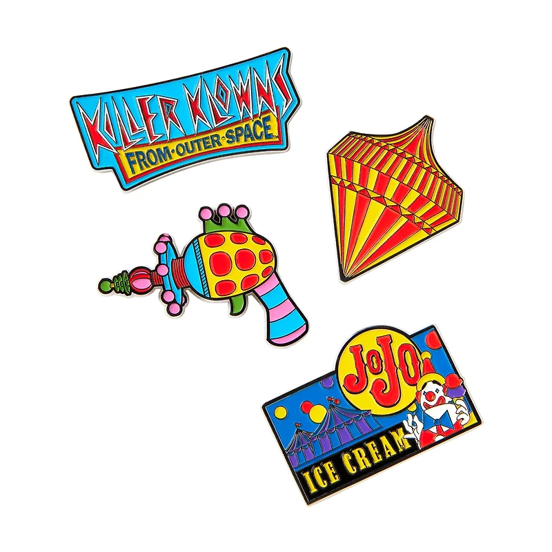 Killer Klowns from Outer Space Pin Set - 4 Pack