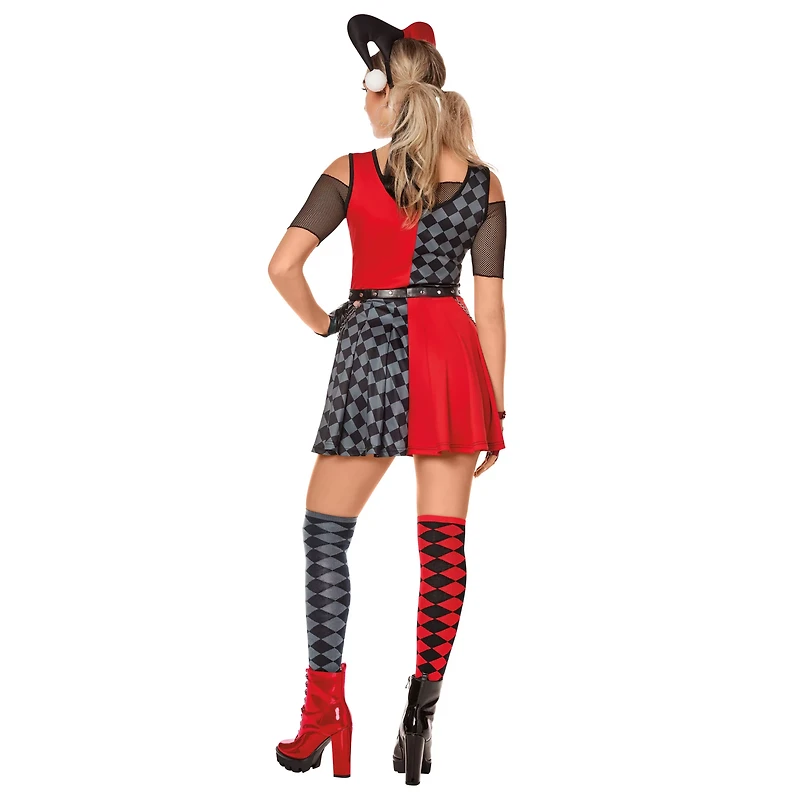 Adult Harley Quinn Dress Costume - DC Villains