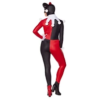 Adult Harley Quinn Catsuit Costume - DC Villains