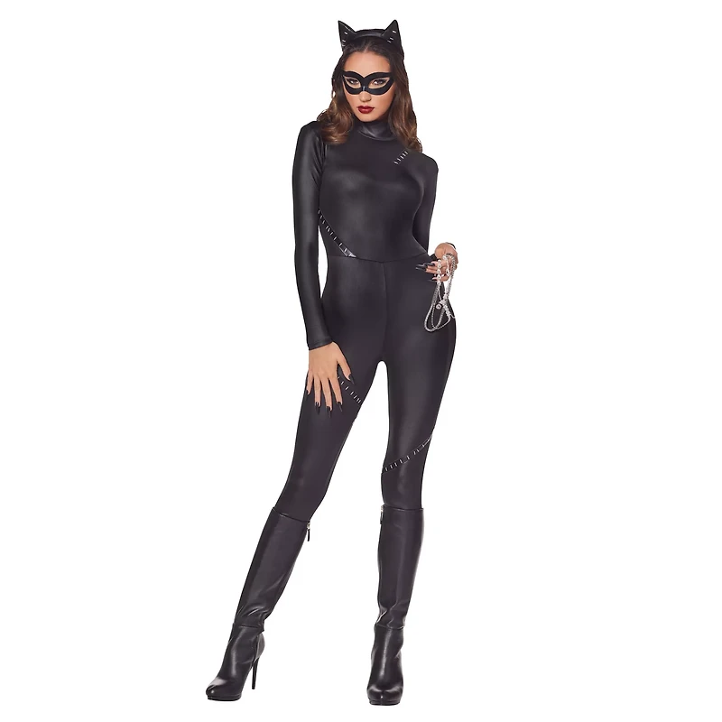 Adult Catwoman Catsuit Costume - DC Villains