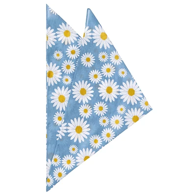 Blue Daisy Bandana