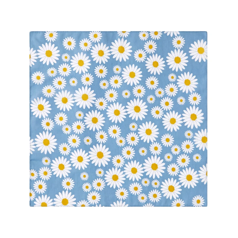 Blue Daisy Bandana