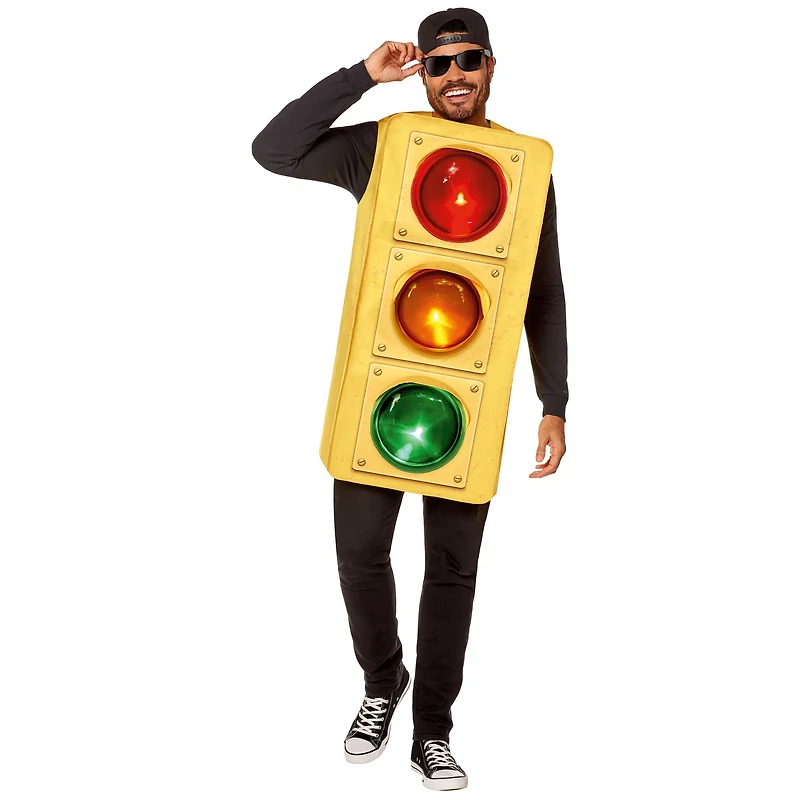 Adult Light-Up Traffic Light Costume