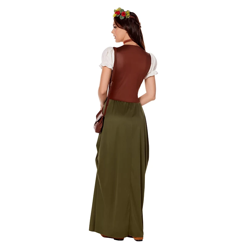 Adult Medieval Maiden Costume