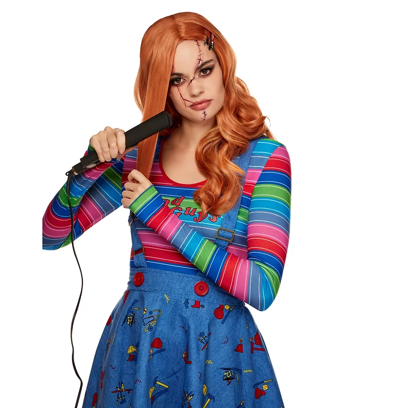 Heat Resistant Long Chucky Wig