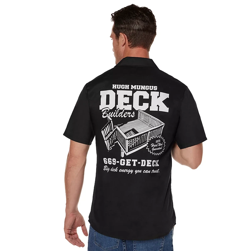 Hugh Mungus Deck Builders Work Shirt