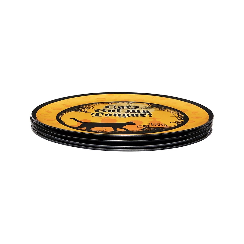 Cats Got My Tongue Hocus Pocus Plates - 4 Pack