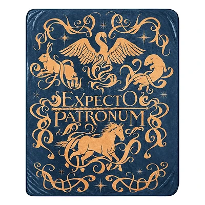 Expecto Patronum Fleece Blanket - Harry Potter
