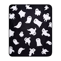Ghost Print Fleece Blanket