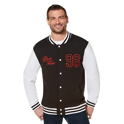 Adult Ghost Face Varsity Jacket