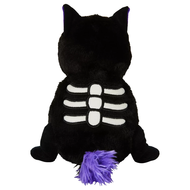 Squishable Snacker Witchy Skeleton Cat Plush