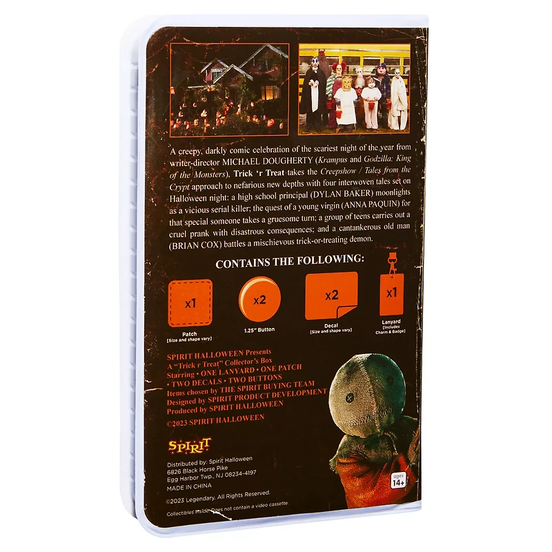 Trick 'r Treat Video Collector Box