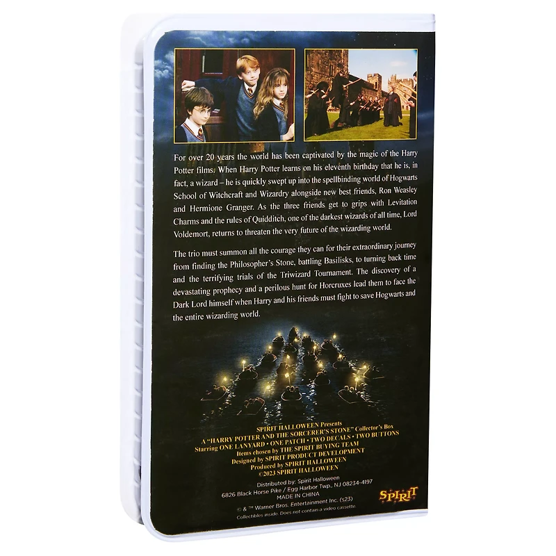 Harry Potter and The Sorcerer's Stone Video Collector Box