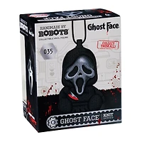 Ghost Face Metallic Silver Micro Charm