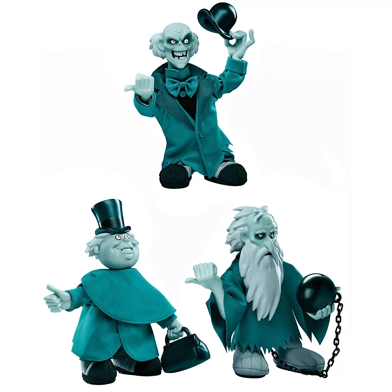 Disney The Haunted Mansion Hitchhiking Ghosts Side Steppers - 3 Pack
