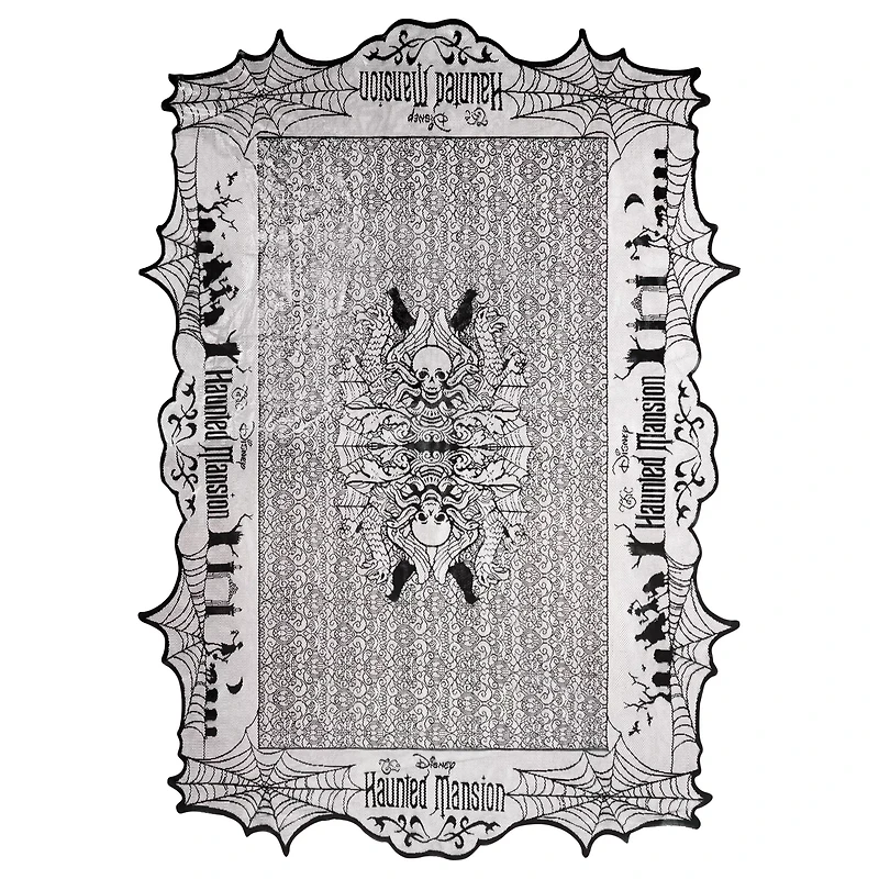 The Haunted Mansion Metallic Lace Tablecloth - Disney