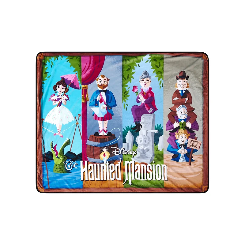 Disney The Haunted Mansion Portrait Fleece Blanket