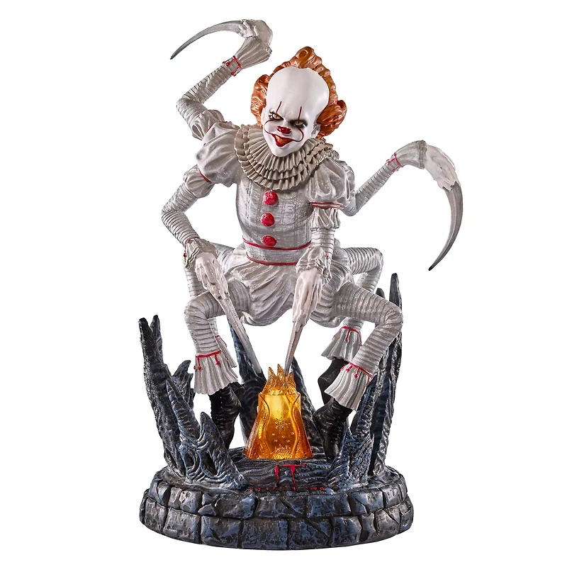 Spider Pennywise Light-Up Statue - It