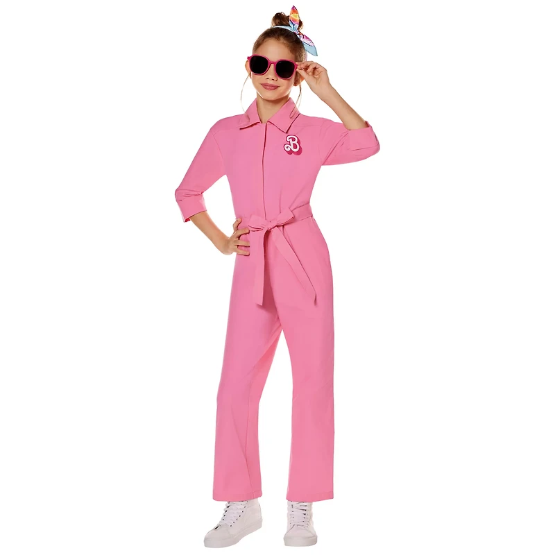 Kids Pink Power Jumpsuit - Barbie the Movie