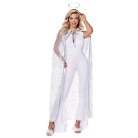 White Angel Cape