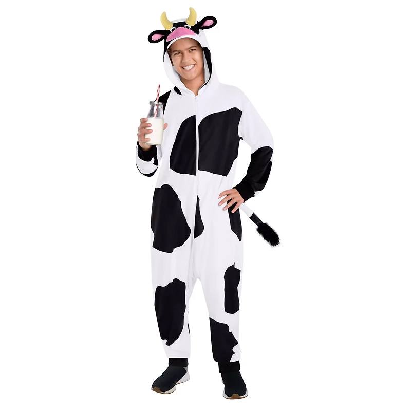 Kids Cow Jumpsuit