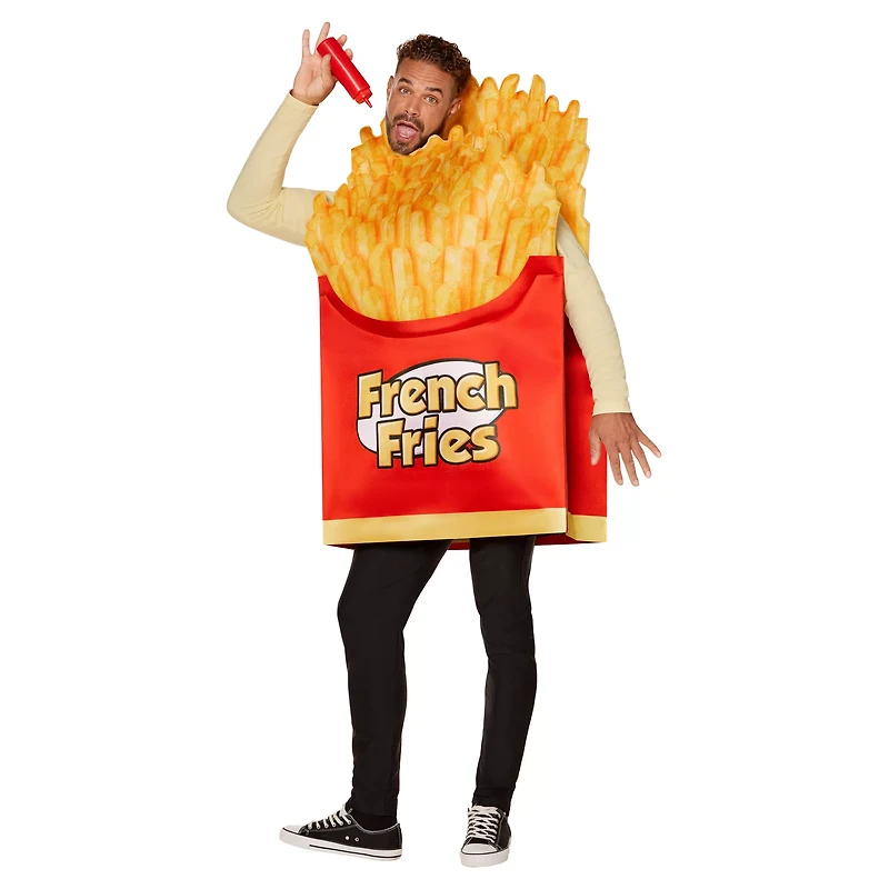Adult French Fries Costume