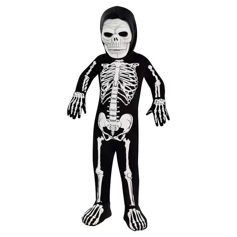 Toddler Glow the Dark Skeleton Costume