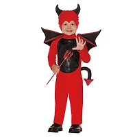 Toddler Devil Jumpsuit Costume