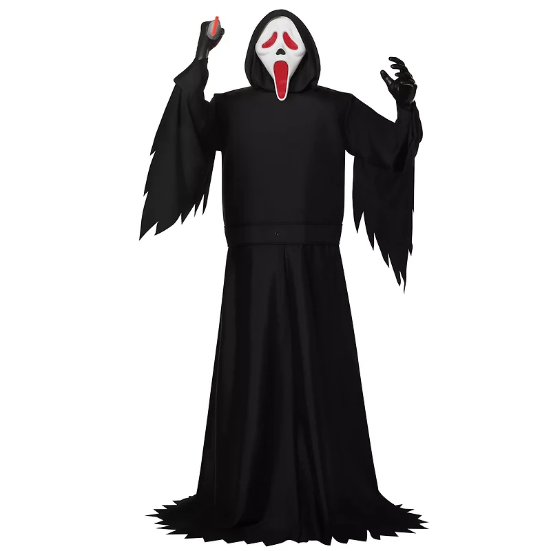 6 Ft Ghost Face Static Prop