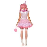 Adult Pink Pastel Clown Dress Costume