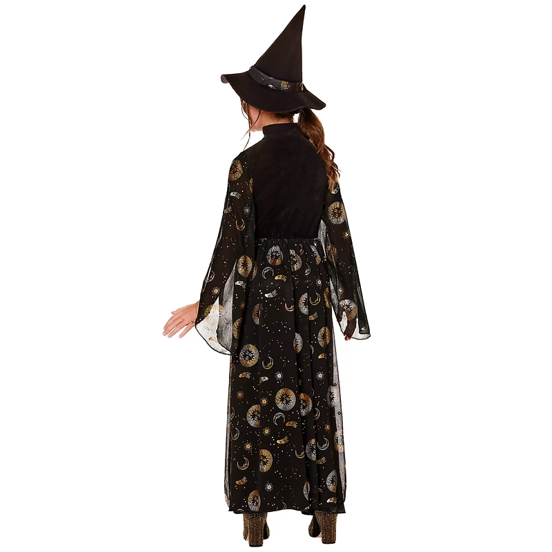 Kids Gold Dust Celestial Witch Costume