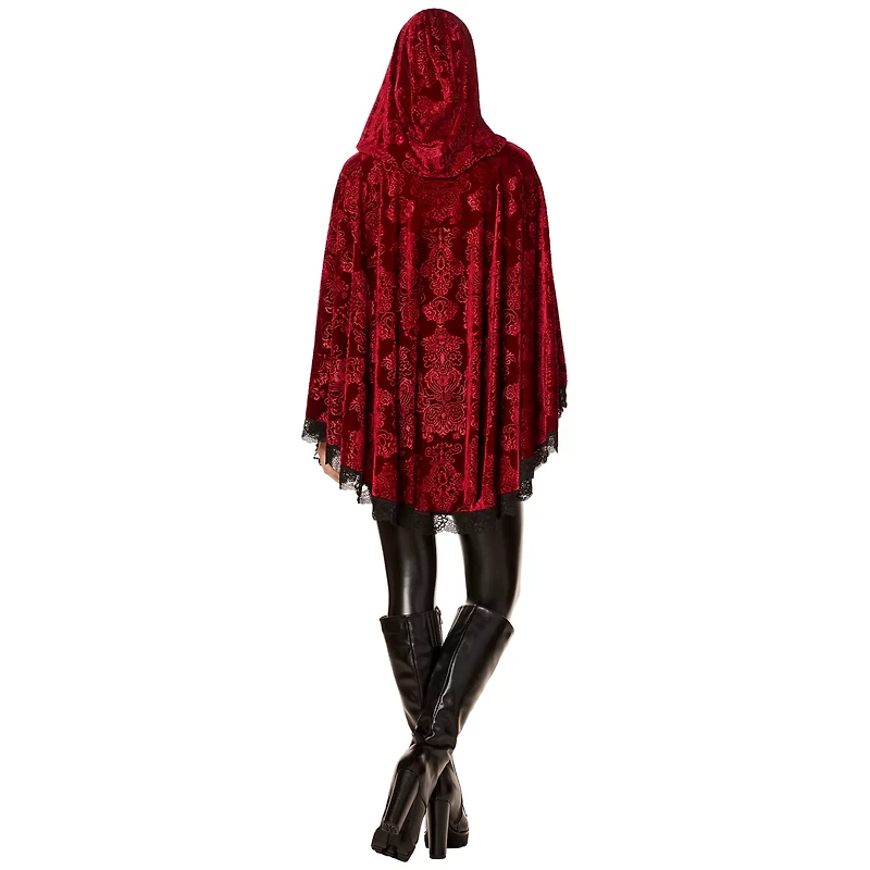 Adult Little Red Riding Hood Poncho