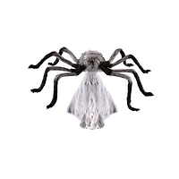 1 Ft 9 In LED Gray Jumping Spider Animatronic