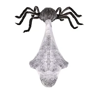 1 Ft 9 In LED Gray Jumping Spider Animatronic