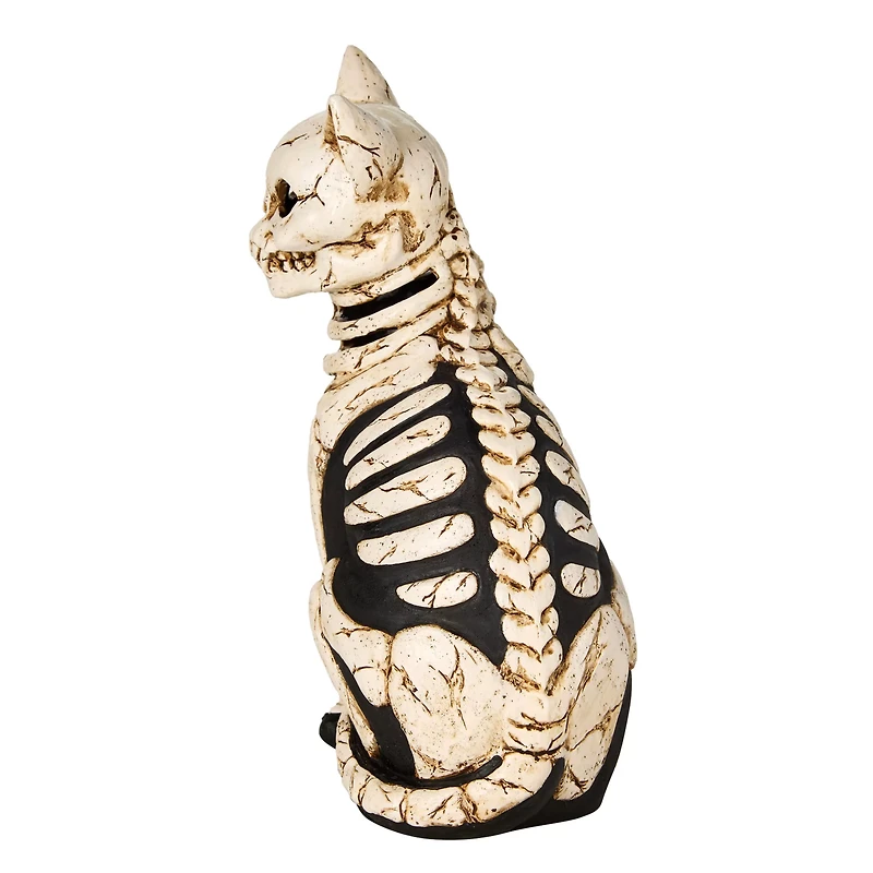 Mystical Arts Light-Up Skeleton Cat