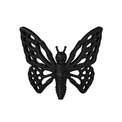 Mystical Arts Black Moth Tabletop Statue