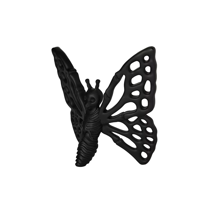 Mystical Arts Black Moth Tabletop Statue