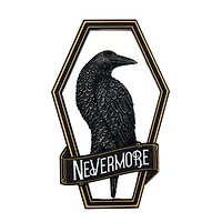 Gothic Noir Nevermore Raven Sign