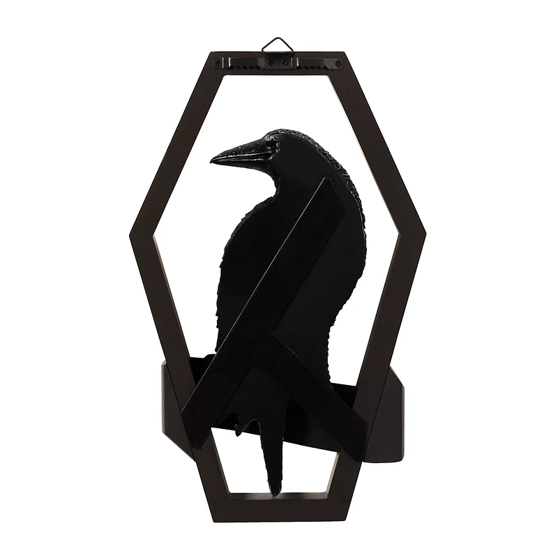Gothic Noir Nevermore Raven Sign