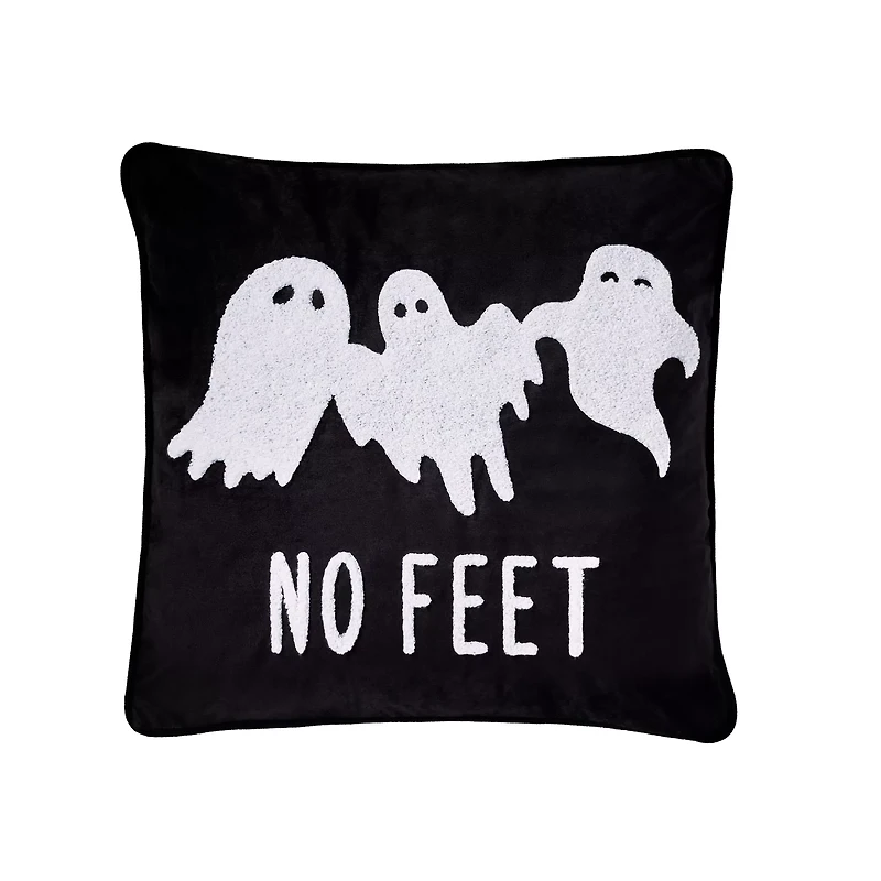 Ghost Print Pillow Cover
