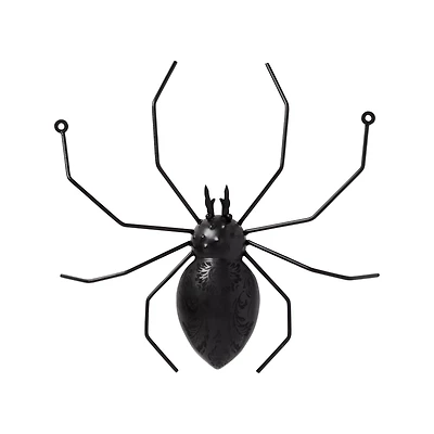 Gothic Noir Spider Wall Decor