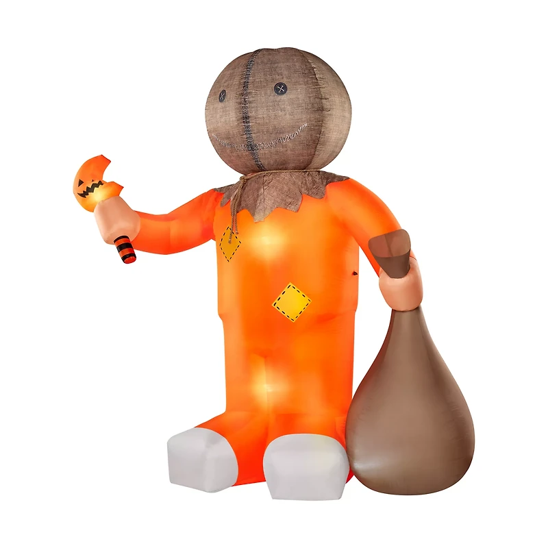 8 Ft Light-Up Sam Inflatable Decoration - Trick 'r Treat