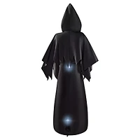 6 Ft. Masked Hooded Figure Light-Up Inflatable Decoration
