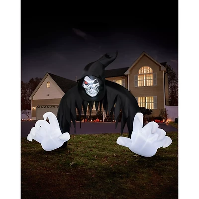 12 Ft Light-Up Jack the Reaper Archway Inflatable Decoration