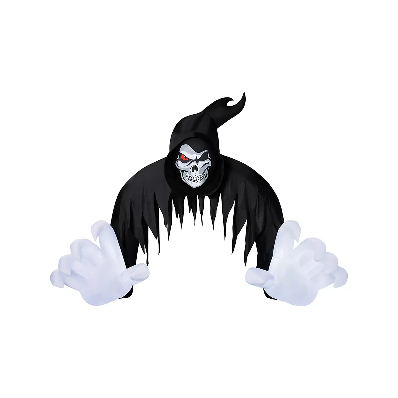 12 Ft Light-Up Jack the Reaper Archway Inflatable Decoration