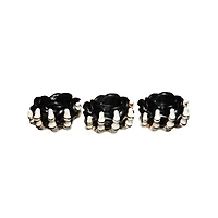 Multi-Pack Skeleton Hands Rose Candle Holder Set - 3 Pack