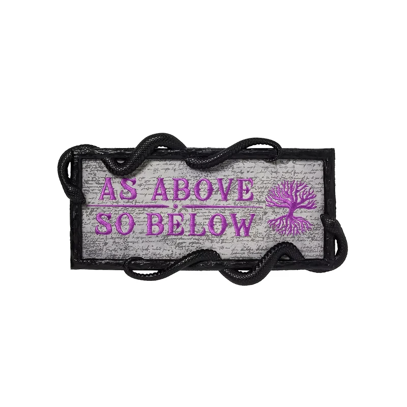 Mystical Arts as Above So Below Sign