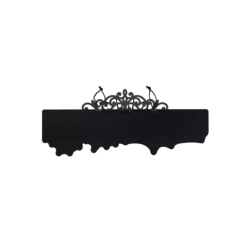 Gothic Noir Beauty in Darkness Sign