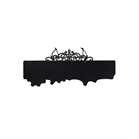 Gothic Noir Beauty in Darkness Sign